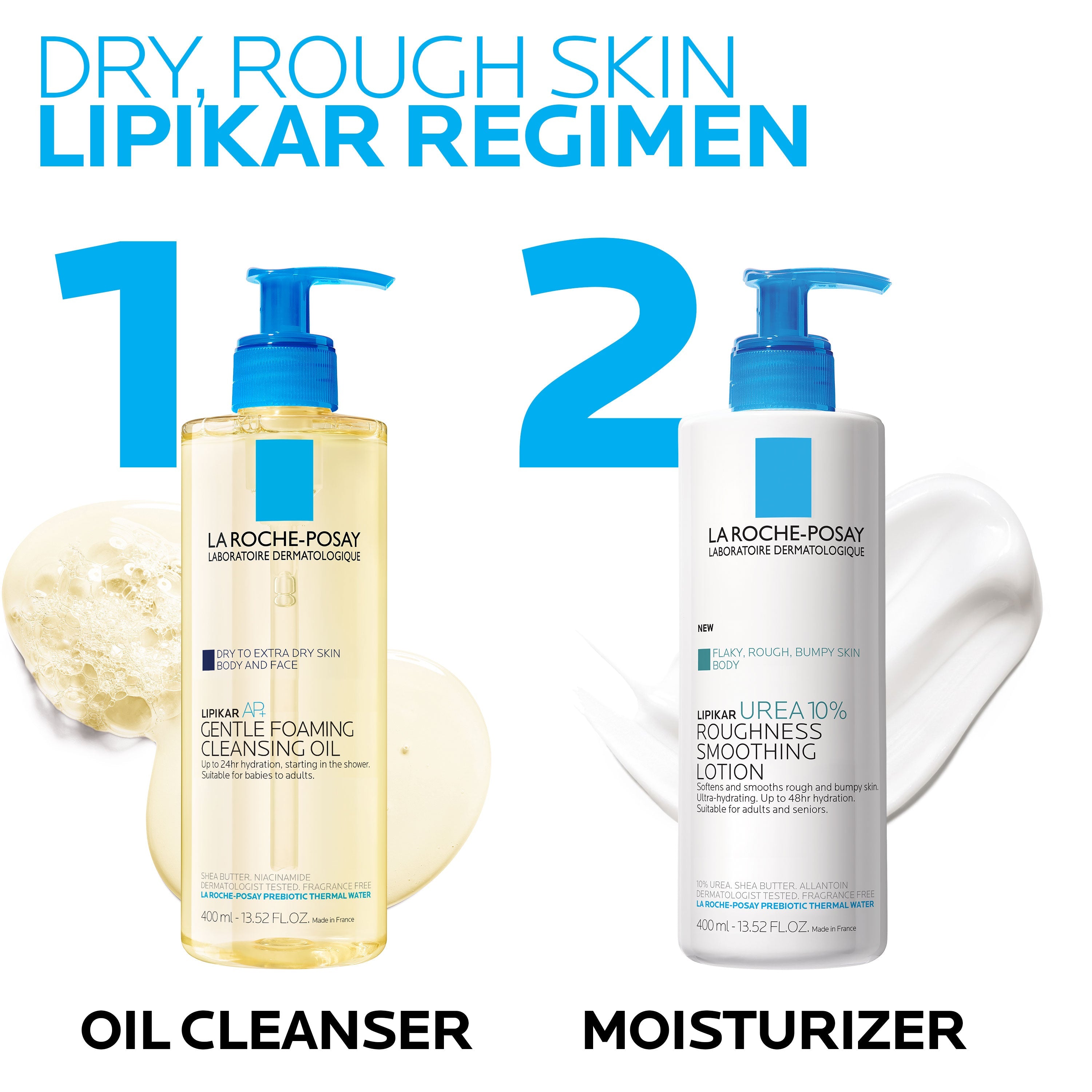 Lipikar Urea 10% Roughness Smoothing Lotion