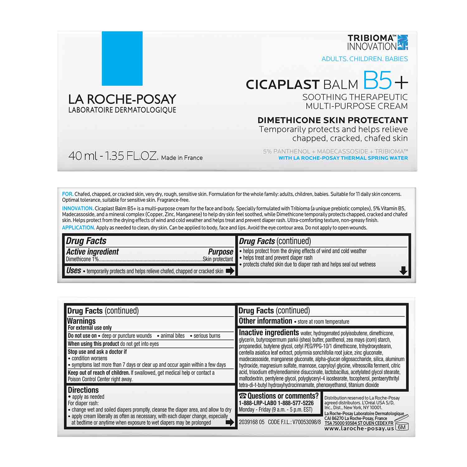 Cicaplast Balm B5+ Soothing Therapeutic Multi-Purpose Cream